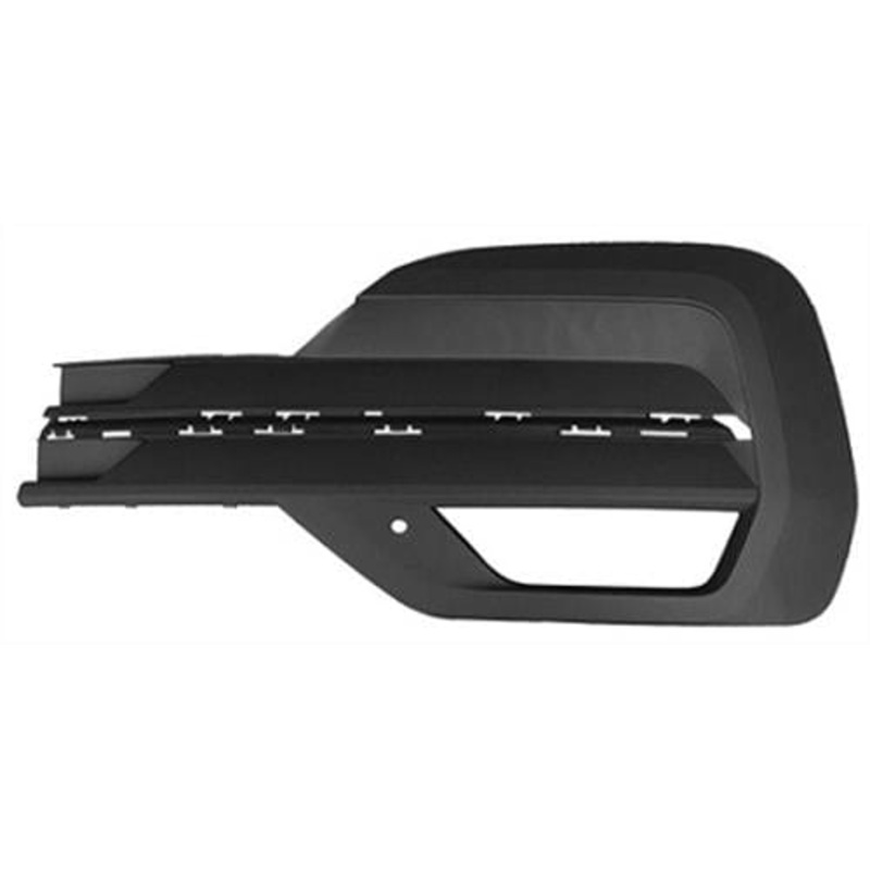 Volkswagen Transporter T6.1 Van 2020-2023 Front Bumper Grille Outer Section With Templates to Drill 2 Park Assist Holes No Blind Assist Holes Driver Side R