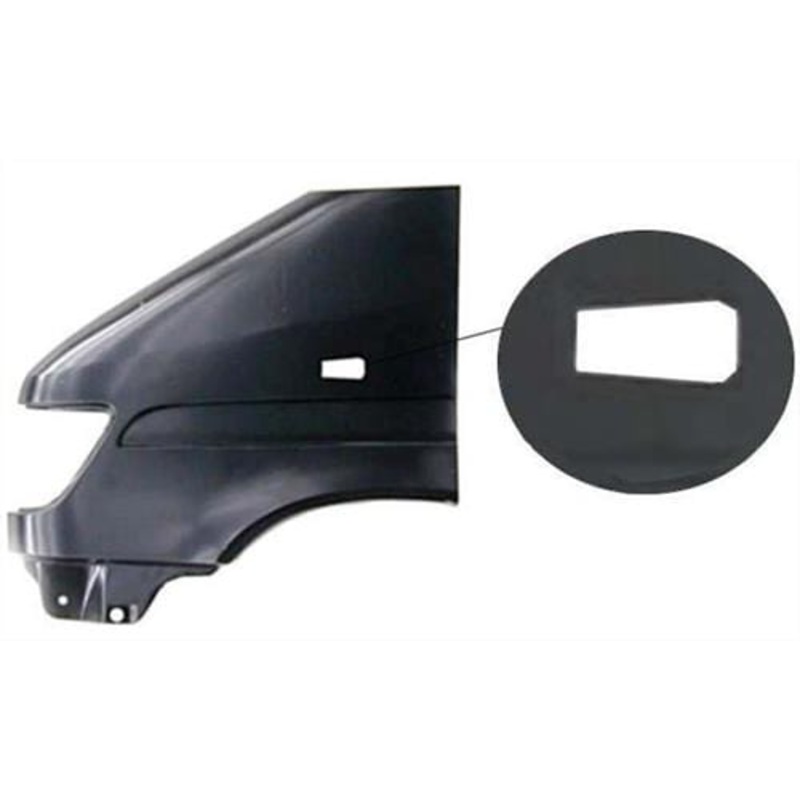 Mercedes Sprinter Van 1995-2000 Front Wing With Large Indicator Hole Passenger Side L