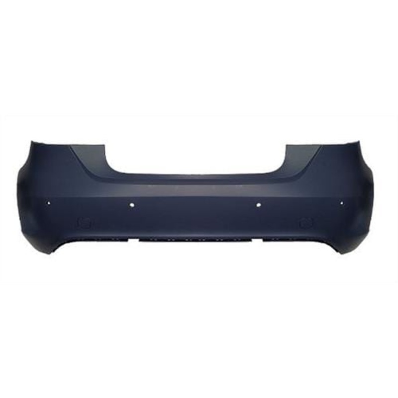Mercedes A-Class 5 Door Hatchback 2012-2015 Rear Bumper With Sensor Holes (Standard Models) Primed