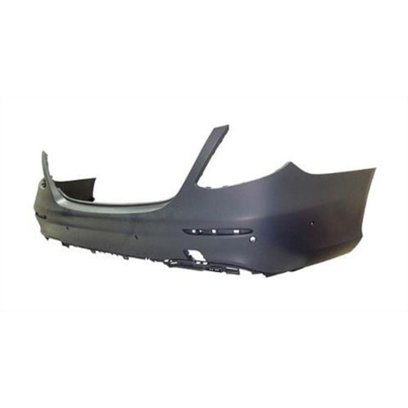 Mercedes E-Class Saloon 2016-2020 Rear Bumper With Sensor Holes With Park Assist Holes (AMG Models And AMG Line) Primed