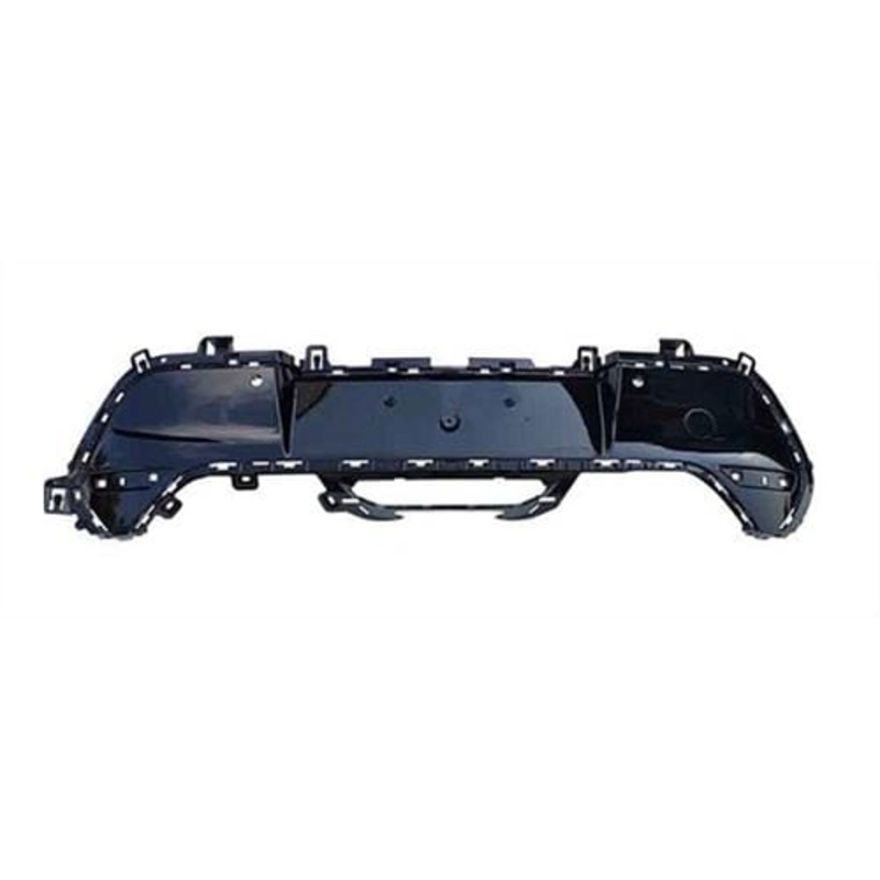 Peugeot 208 5 Door Hatchback 2020-2023 Rear Bumper Skirt Lower Section With Sensor Holes (GT-Line & Allure Models) Onyx Gloss Black