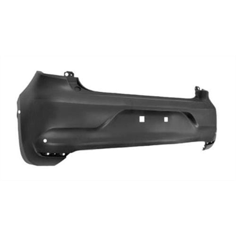 Renault Clio 5 Door Hatchback 2019-2023 Rear Bumper With 2 Sensor Holes With 2 Park Assist Holes Primed