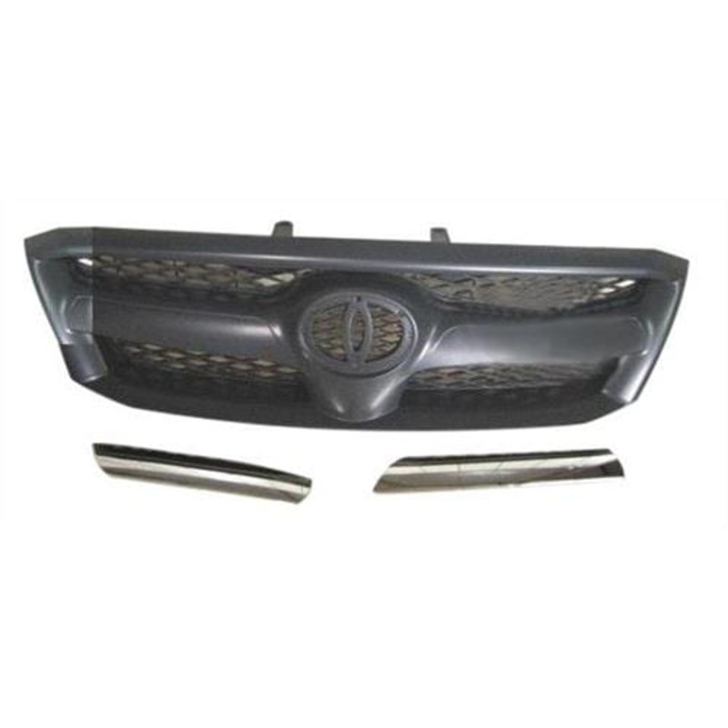 Toyota Hilux Pickup 2005-2009 Front Grille Type With Chrome Trim
