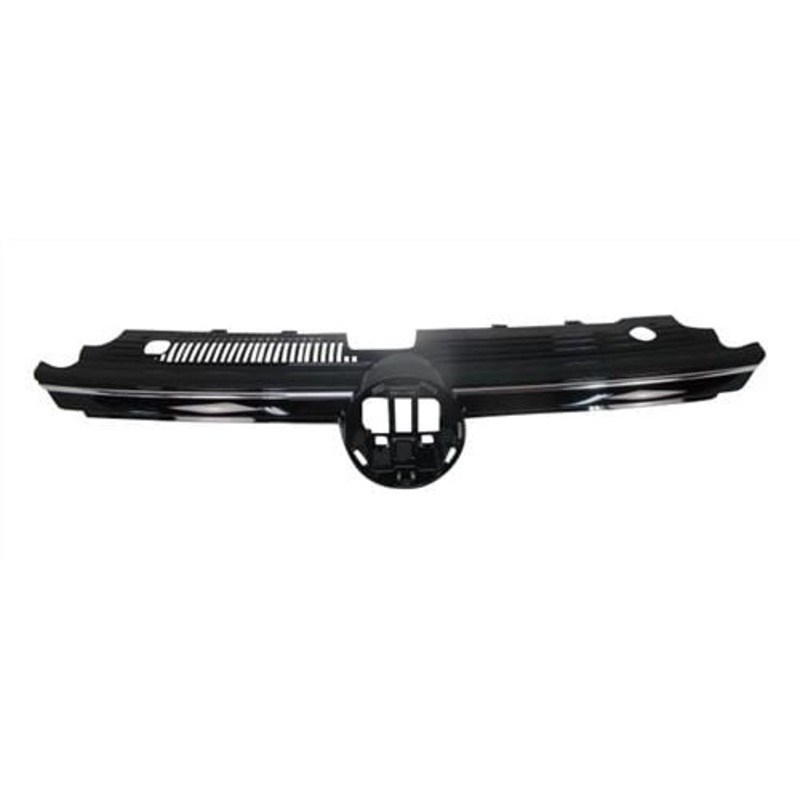 Volkswagen Golf 5 Door Hatchback 2020-2024 Front Grille Gloss Black With Chrome Trim