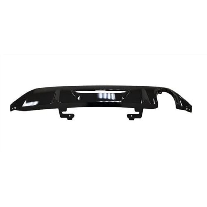 Peugeot 208 5 Door Hatchback 2020-2023 Rear Bumper Spoiler Single Exhaust Type Matt Black