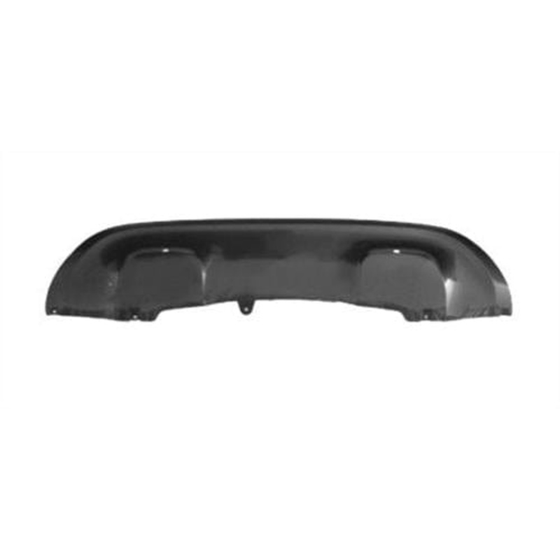 Renault Kadjar Hatchback 2015-2019 Rear Bumper Spoiler With Sensor Holes Gloss Black