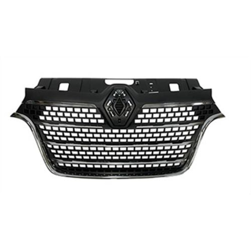 Renault Master Van 2019-2024 Front Grille With Chrome Surround With Chrome Slats