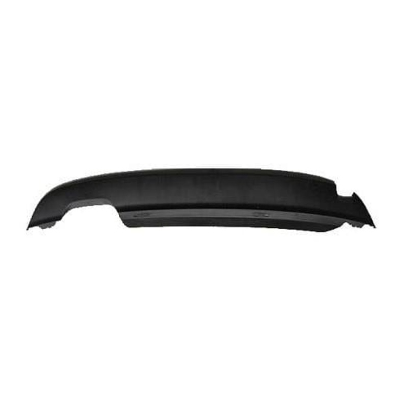 Volkswagen Golf 3 Door Hatchback 2009-2012 Rear Bumper Spoiler Double Exhaust Type (Standard Models) Black