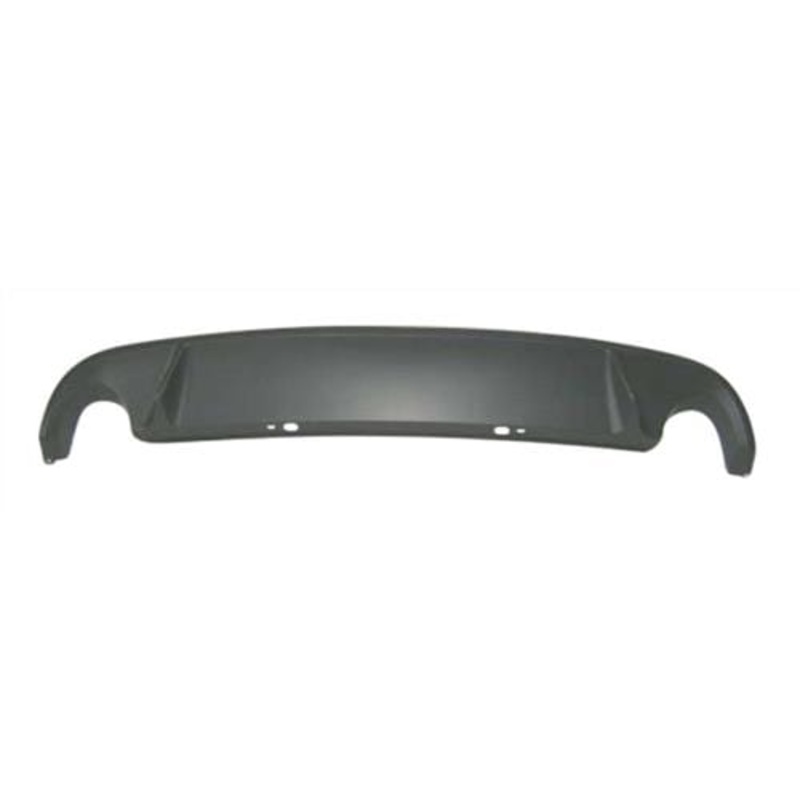 Volkswagen Golf 3 Door Hatchback 2009-2012 Rear Bumper Spoiler Twin Exhaust Type (GTi Models) Black