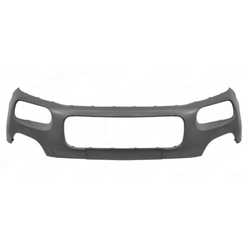 Citroen Berlingo Multispace 2018-2024 Front Bumper Upper Section No Sensor Holes With Templates To Drill Sensors – Primed
