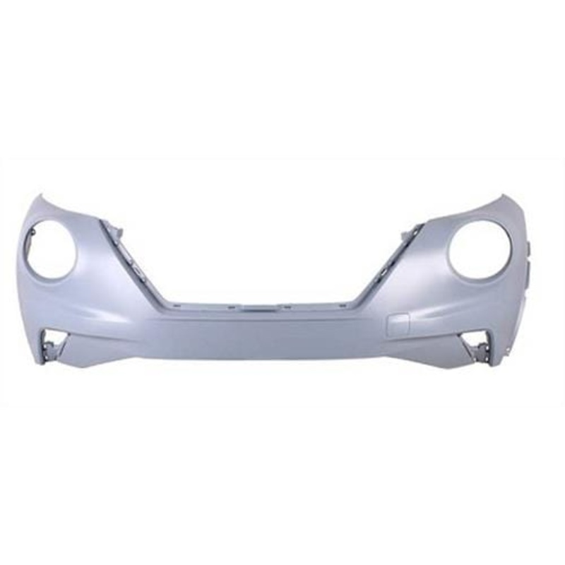 Nissan Juke Hatchback 2019- Front Bumper No Sensor Holes (With Templates To Drill Sensors) Primed