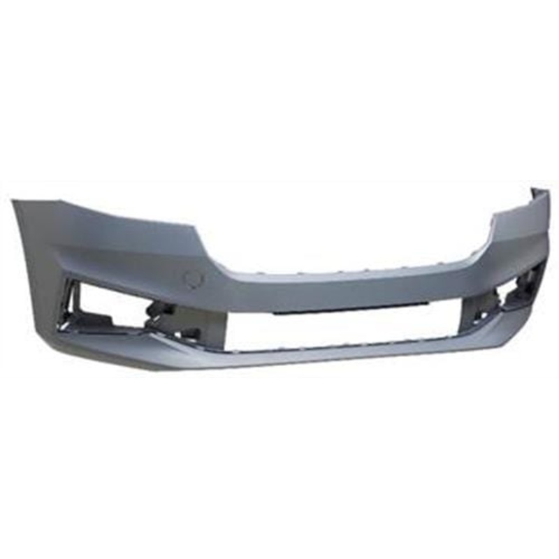 Skoda Fabia Hatchback 2022- Front Bumper Templates To Drill Wash Jet Holes And Sensor Holes – Primed