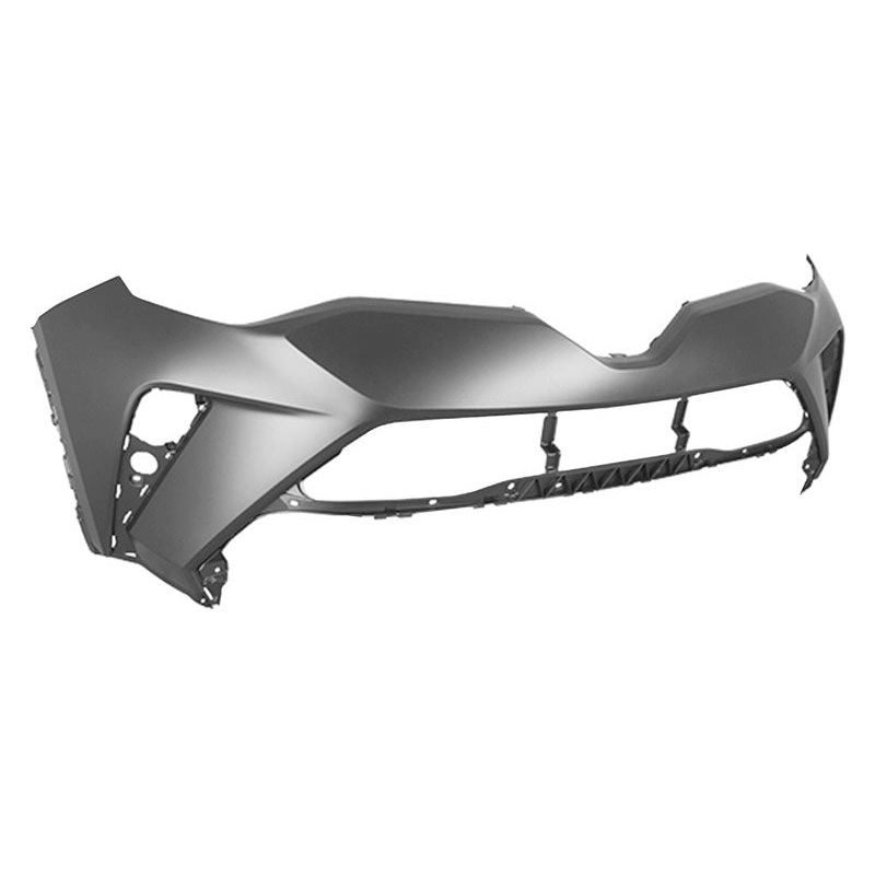 Toyota C-HR Hatchback 2019-2023 Front Bumper No Sensor Holes (With Templates To Drill Sensor Holes) Primed