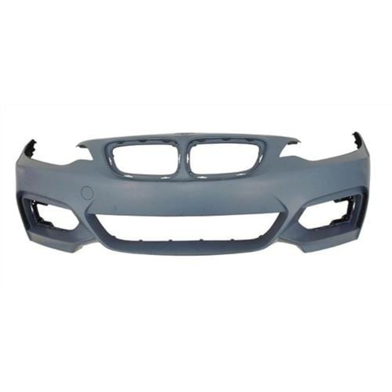 BMW 2 Series Cabriolet 2015-2017 Front Bumper Templates To Drill Wash Jet Holes And 4 Sensor Holes (M-Sport Models) – Primed