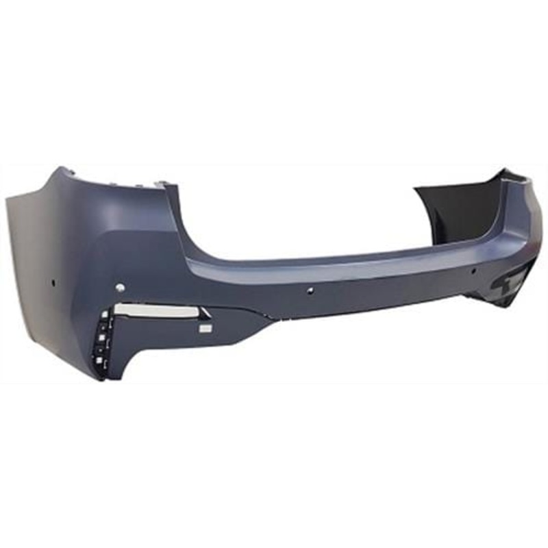 BMW 5 Series Estate 2020-2023 Rear Bumper With Sensor Holes With Park Assist Holes (M-Sport Models) – Primed