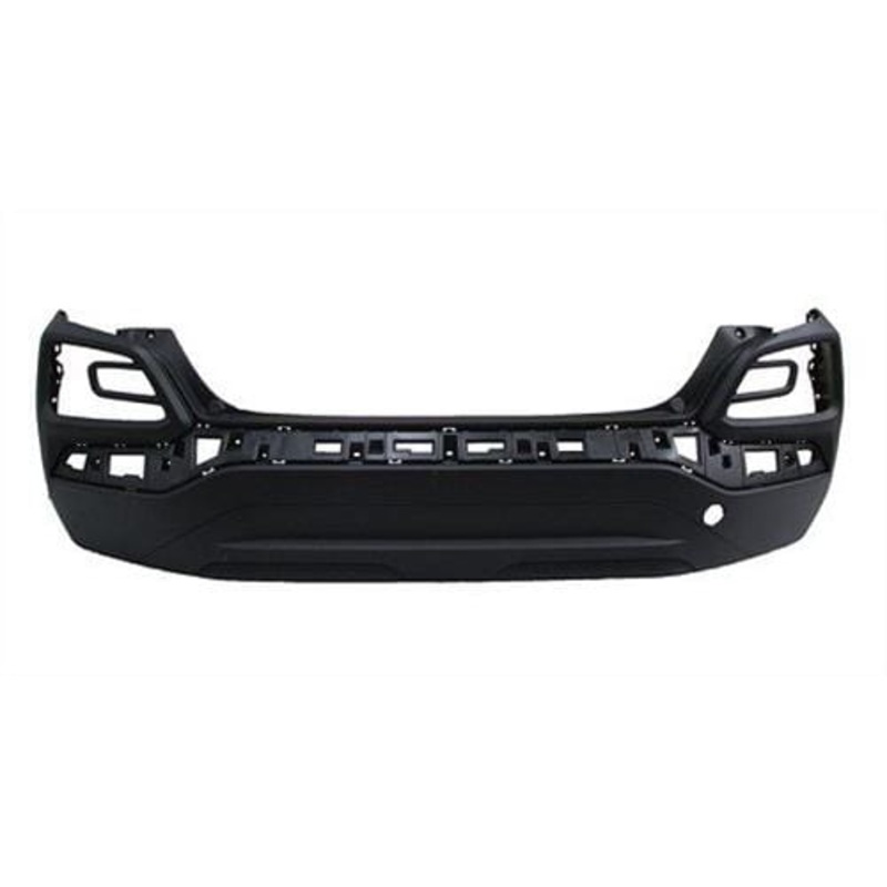Hyundai Kona Hatchback 2017-2021 Rear Bumper No Sensor Holes (With Templates To Drill Sensors) Textured