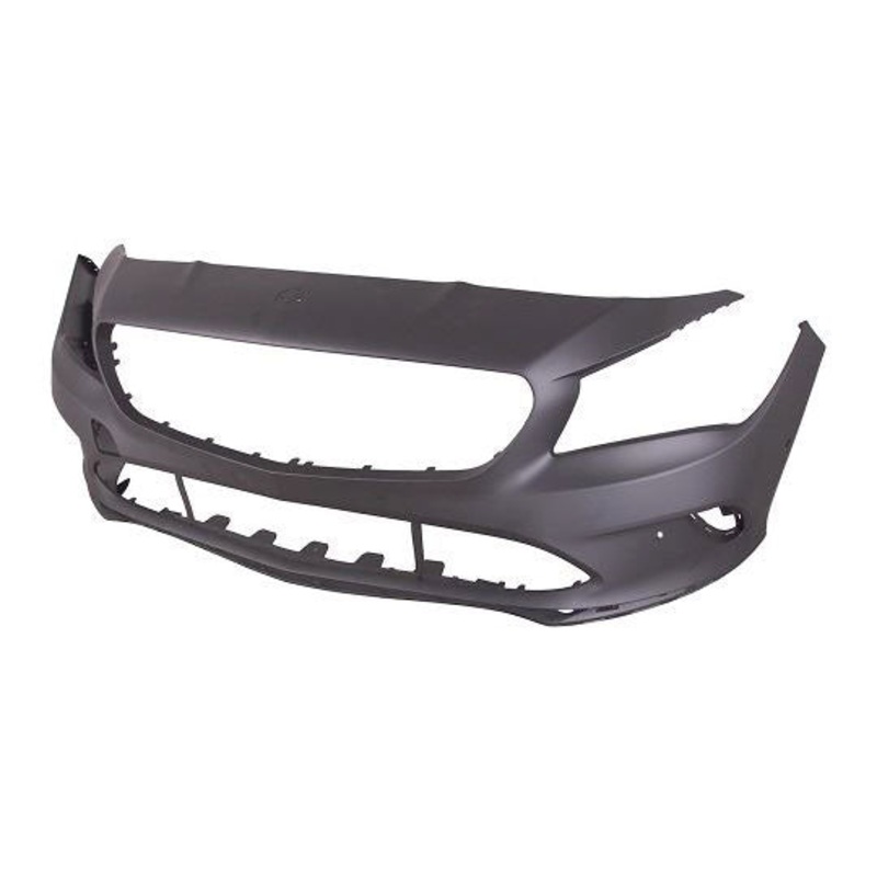 Mercedes CLA Estate 2016-2019 Front Bumper With Sensor Holes No Wash Jet Holes (Sport Models) Primed