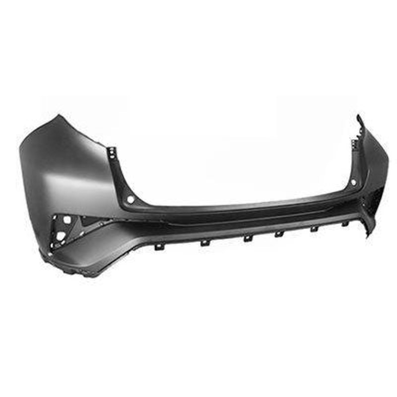 Toyota C-HR Hatchback 2016-2019 Rear Bumper Upper Section No Sensor Holes (With Template To Drill Sensors) Primed