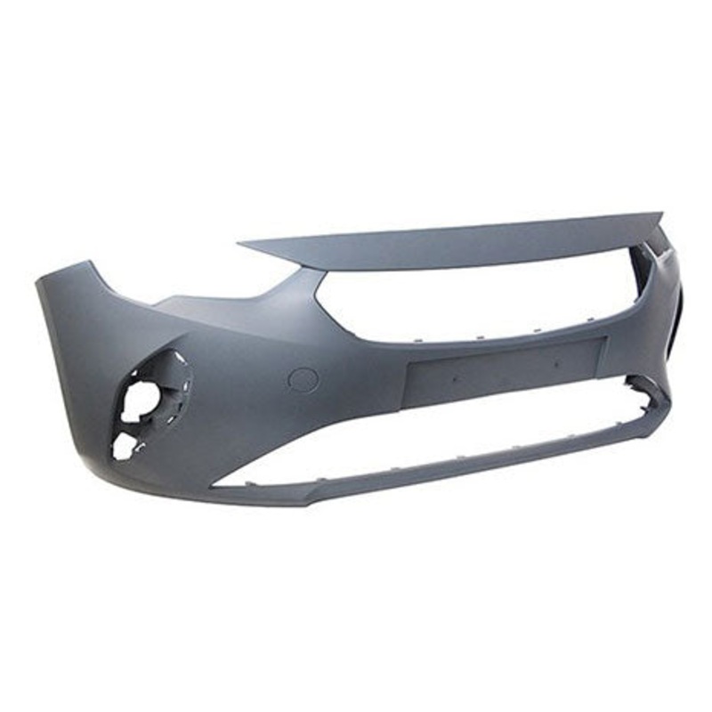 Vauxhall Corsa 5 Door Hatchback 2020-2023 Front Bumper No Sensor Holes With Templates To Drill 2 Sensors and 2 Park Assist Holes (Not GS Line or SRI or Ultimate Models) Primed