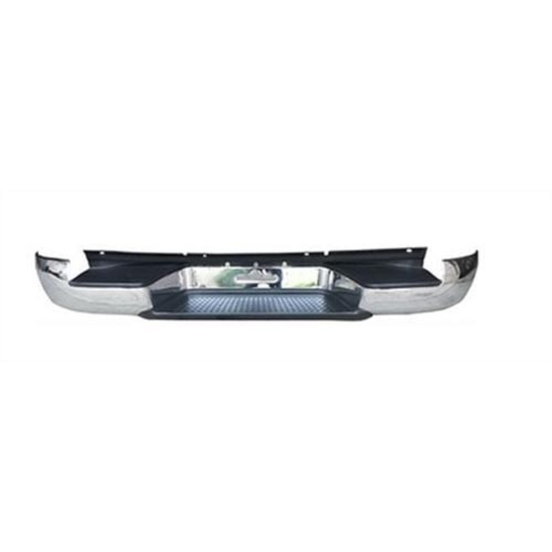Volkswagen Amarok Pickup 2016-2021 Rear Bumper No Sensor Holes Needs Sealing For Models With No Tow Bar – Chrome