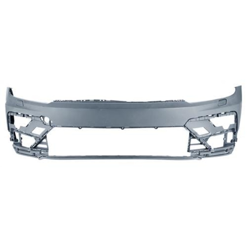 Volkswagen Tiguan Estate 2016-2020 Front Bumper With Wash Jet Holes Templates To Drill Sensor Holes (R-Line Models) – Primed