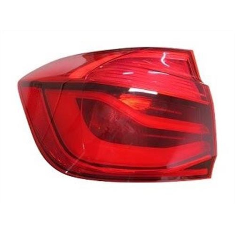 BMW 3 Series 4 Door Saloon 2015-2019 F30 LCI Rear Lamp Outer Section LED Type Passenger Side L