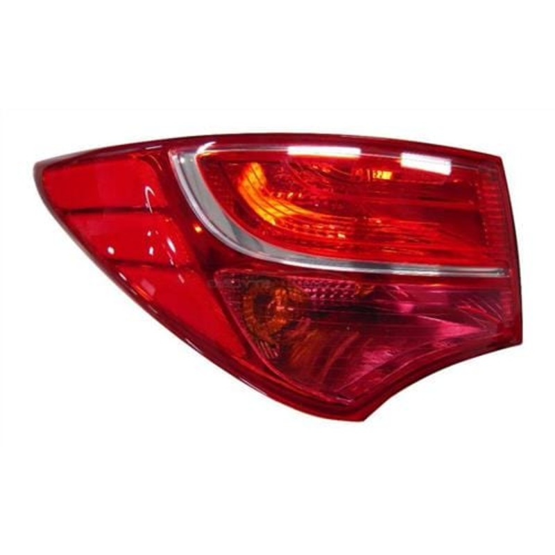 Hyundai Santa Fe Estate 2015-2018 Rear Lamp Outer Section Not LED Type Passenger Side L