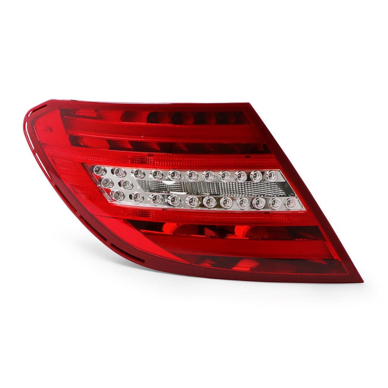 Mercedes C-Class Saloon 2011-2014 Rear Lamp LED Type Passenger Side L