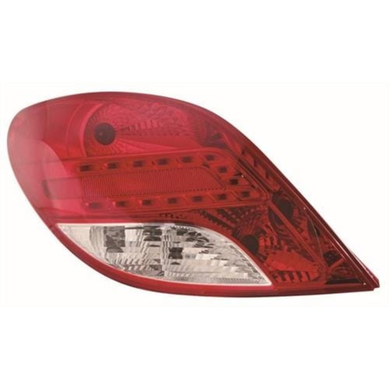 Peugeot 207 5 Door Hatchback 2009-2012 Rear Lamp LED Type Passenger Side L