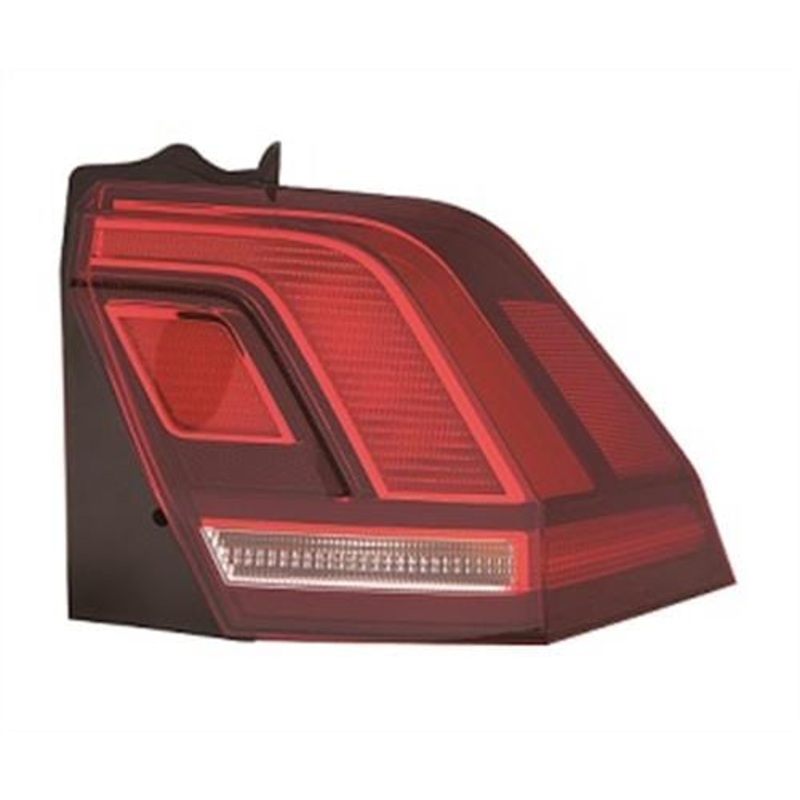 Volkswagen Tiguan Estate 2020-2024 Rear Lamp Outer Section LED Type Driver Side R
