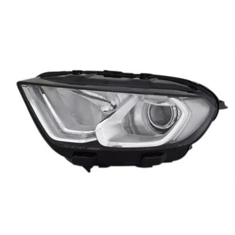 Ford Ecosport Hatchback 2018-2023 Headlamp Halogen With LED Daytime Running Lamps Chrome Passenger Side L