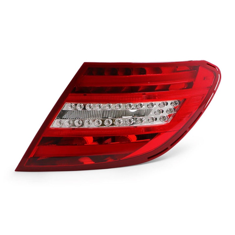 Mercedes C-Class Coupe 2011-2015 Rear Lamp LED Type Driver Side R