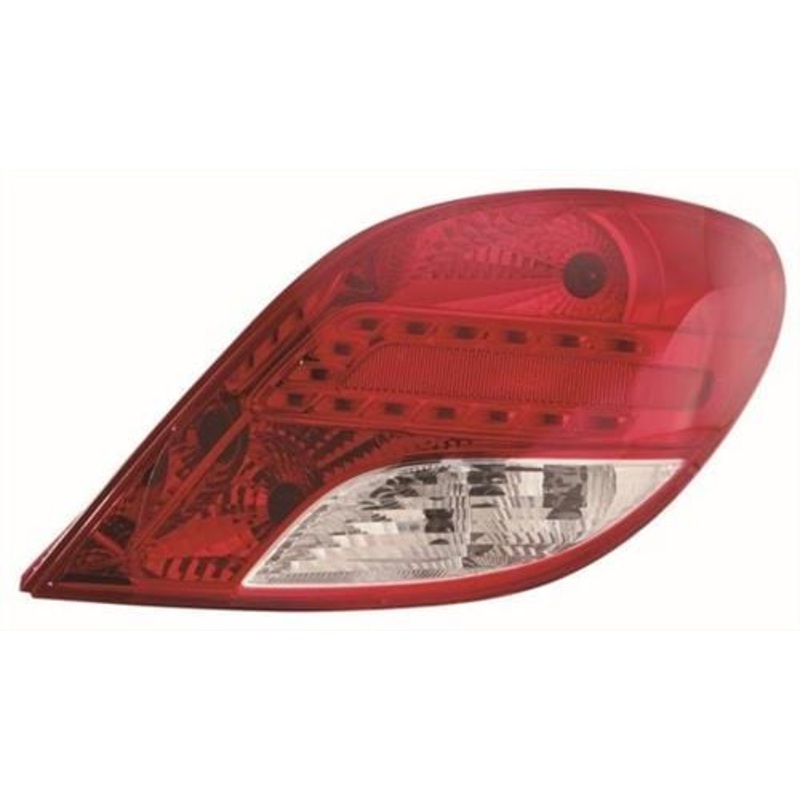 Peugeot 207 5 Door Hatchback 2009-2012 Rear Lamp LED Type Driver Side R
