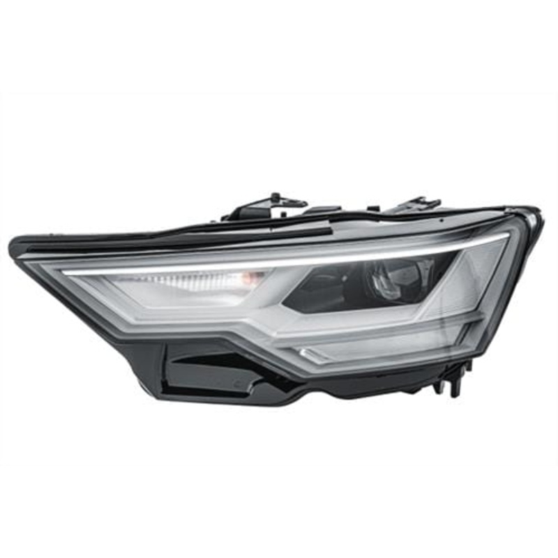 Audi A6 Saloon 2018- Headlamp LED Type With No Cornering Lamp Passenger Side L