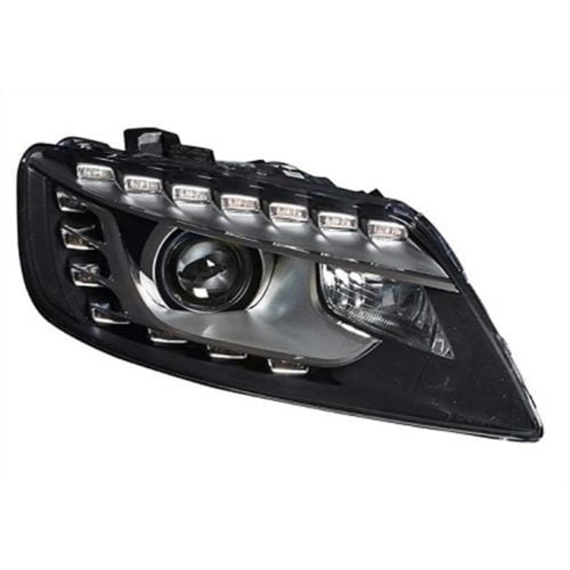 Audi Q7 Estate 2010-2015 Headlamp Bi-Xenon With LED Daytime Running Lamp Driver Side R