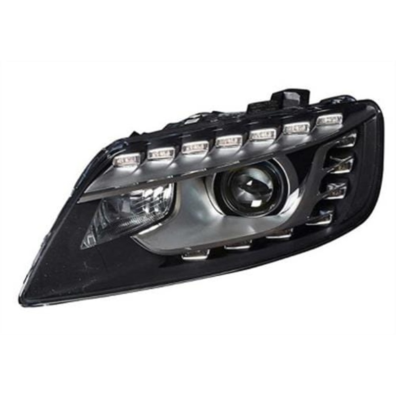 Audi Q7 Estate 2010-2015 Headlamp Bi-Xenon With LED Daytime Running Lamp Passenger Side L
