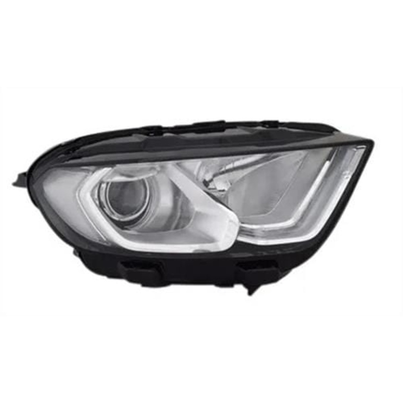 Ford Ecosport Hatchback 2018-2023 Headlamp Halogen With LED Daytime Running Lamps Chrome Driver Side R