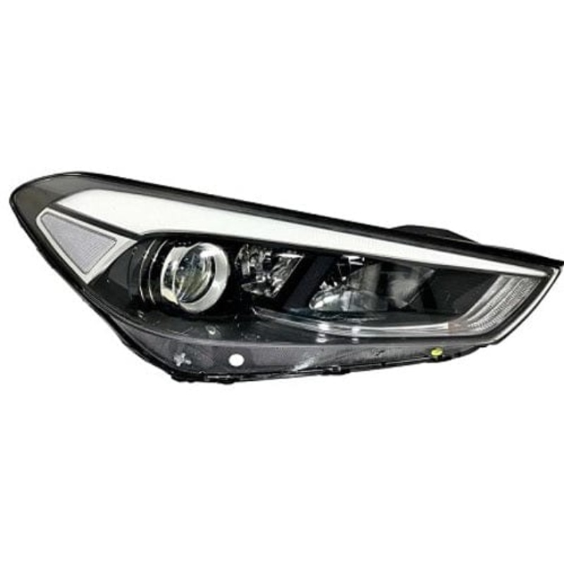 Hyundai Tucson Estate 2015-2018 Headlamp Halogen Type With LED Daytime Running Lamp Driver Side R