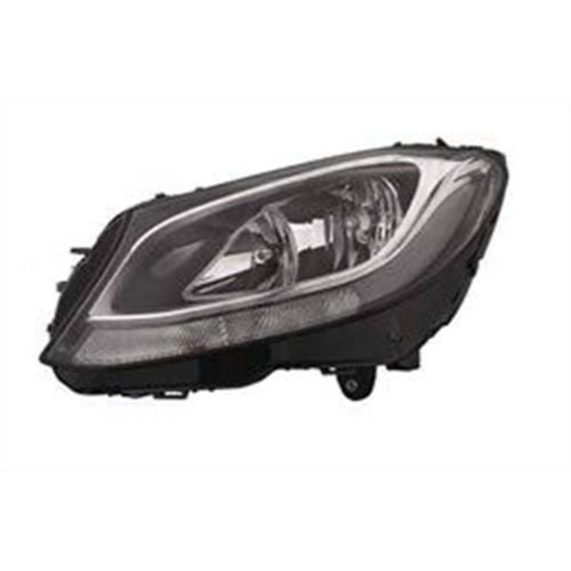 Mercedes C-Class Estate 2014-2018 Headlamp Halogen With LED Daytime Running Lamp Passenger Side L