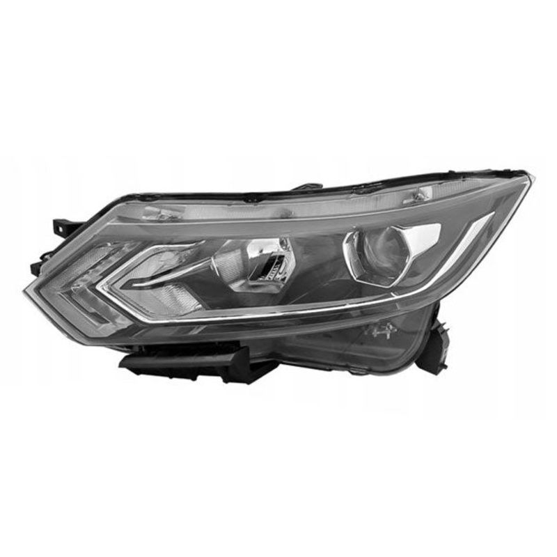 Nissan Qashqai Hatchback 2017-2021 Headlamp Halogen With LED Daytime Running Lamp Passenger Side L