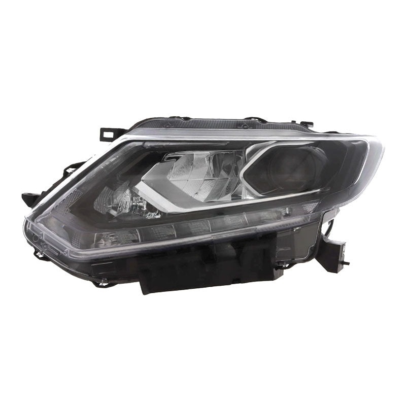 Nissan X-Trail Estate 2014-2017 Headlamp LED Type With LED Daytime Running Lamp Passenger Side L