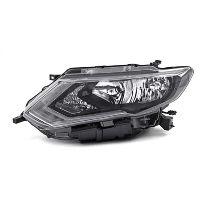 Nissan X-Trail Estate 2017-2022 Headlamp Halogen With LED Daytime Running Lamps Passenger Side L