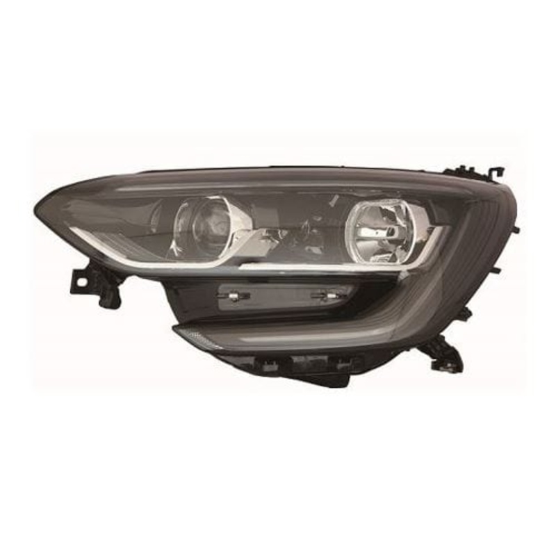 Renault Megane 5 Door Hatchback 2016-2021 Headlamp Halogen Type With Halogen Daytime Running Lamp Passenger Side L