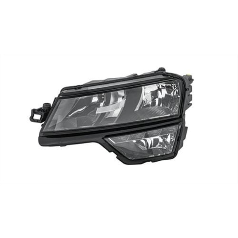 Skoda Karoq Estate 2017-2022 Headlamp Halogen With LED Daytime Running Lamp Passenger Side L