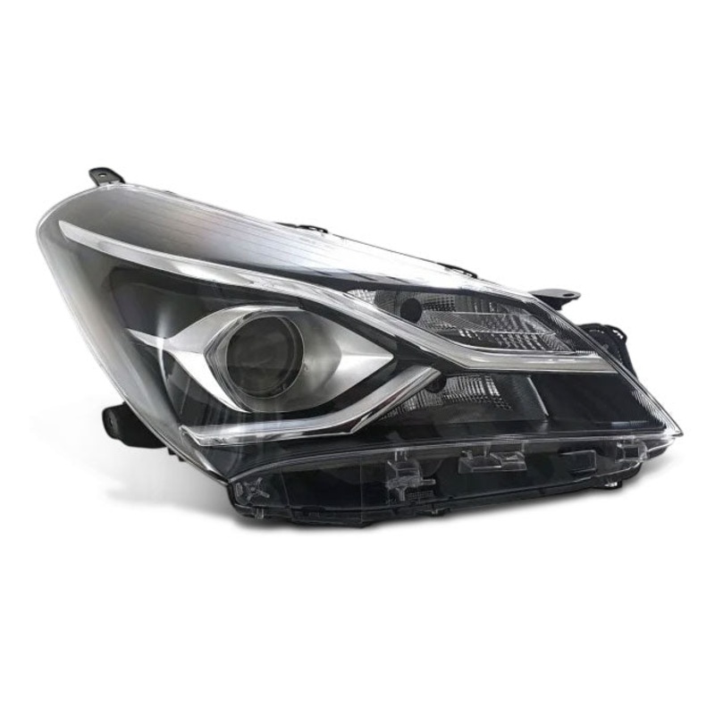 Toyota Yaris 5 Door Hatchback 2017-2020 Headlamp With Projector Lamp With Halogen Daytime Running Lamp Driver Side R