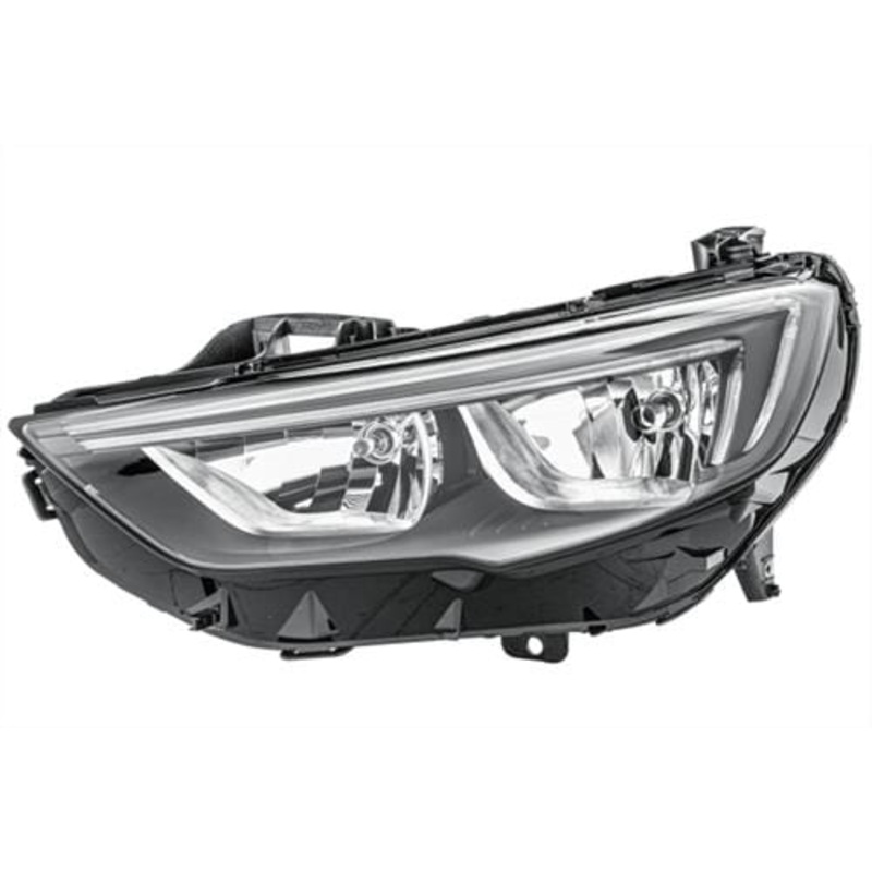 Vauxhall Insignia Hatchback 2017-2020 Headlamp Halogen With Smoked LED Daytime Running Lamp Passenger Side L