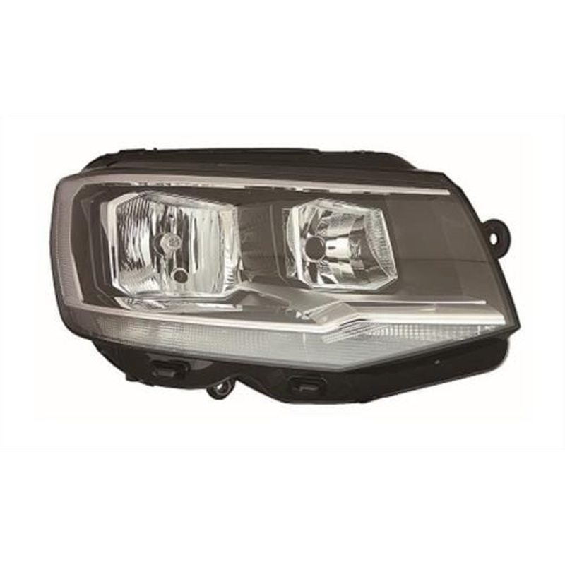 Volkswagen Transporter Van T6 2015-2020 Headlamp Halogen Type (H7 Bulb) Driver Side R