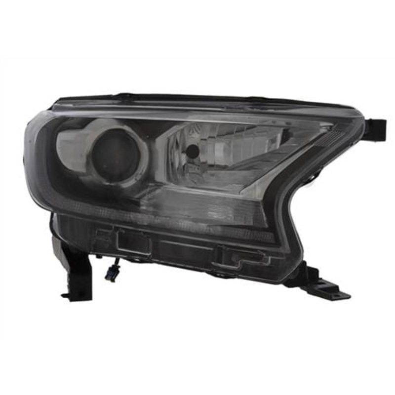Ford Ranger Pickup 2019-2023 Headlamp Xenon Type With LED Daytime Running Lamp Chrome Driver Side R