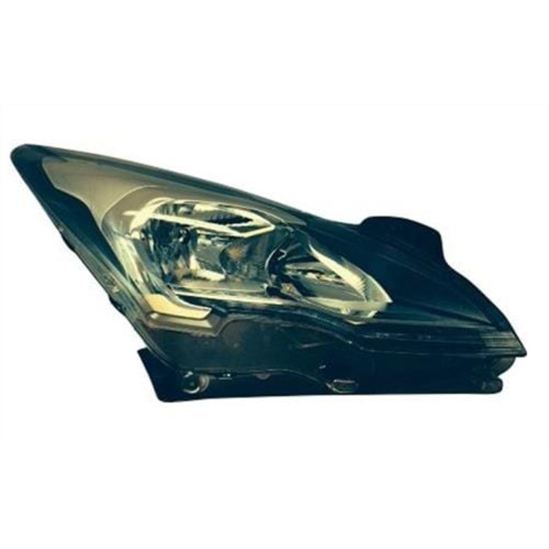 Peugeot 3008 Hatchback 2014-2016 Headlamp Halogen With Halogen Daytime Running Lamp Driver Side R