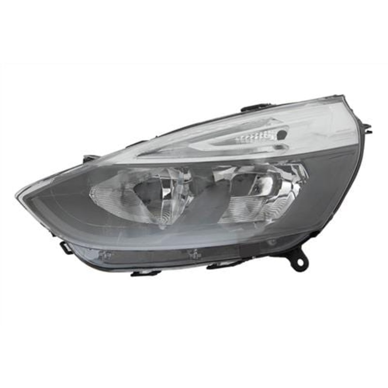 Renault Clio 5 Door Hatchback 2016-2019 Headlamp Halogen No Chrome Trim With Halogen Daytime Running Lamp Passenger Side L